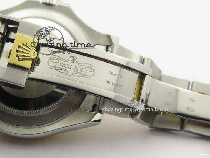 Dial Bracelet Yacht-Master 116622 On SS JF Best Blue A2836 Edition YG 0215